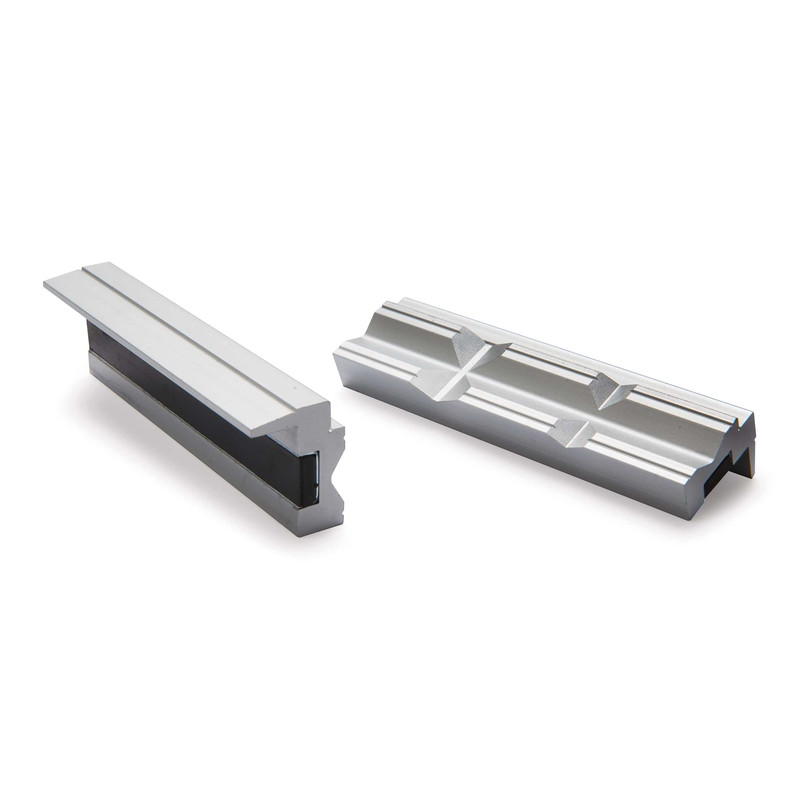 4" Aluminum Prismatic Vise Jaws - Pair